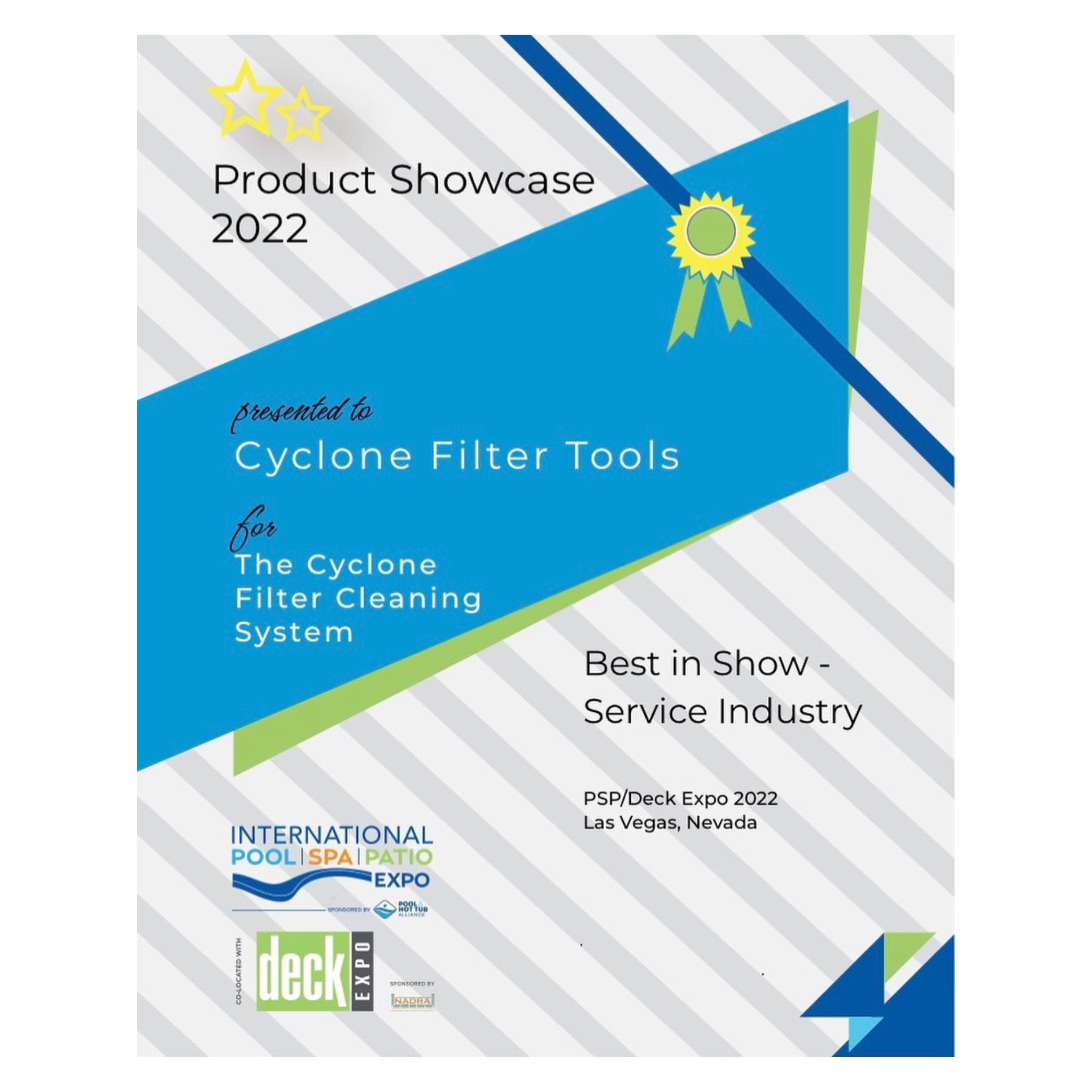 Best in Show - Service Industry 2022 | The Cyclone Filter Cleaner