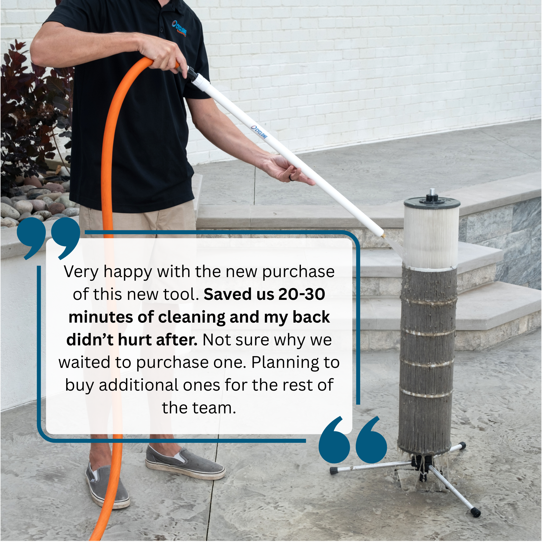 Cyclone Filter Cleaner Pro