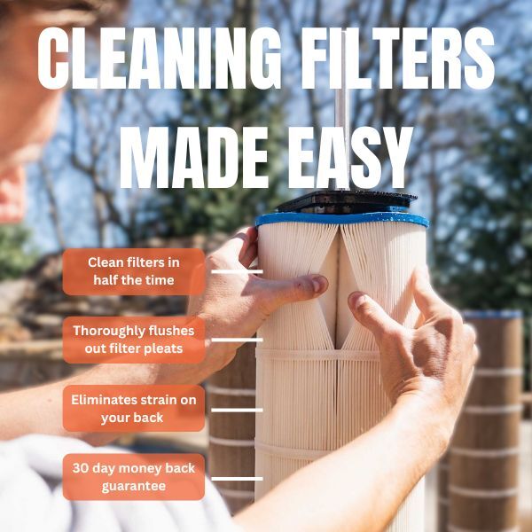Cyclone Pool Filter Cleaning System