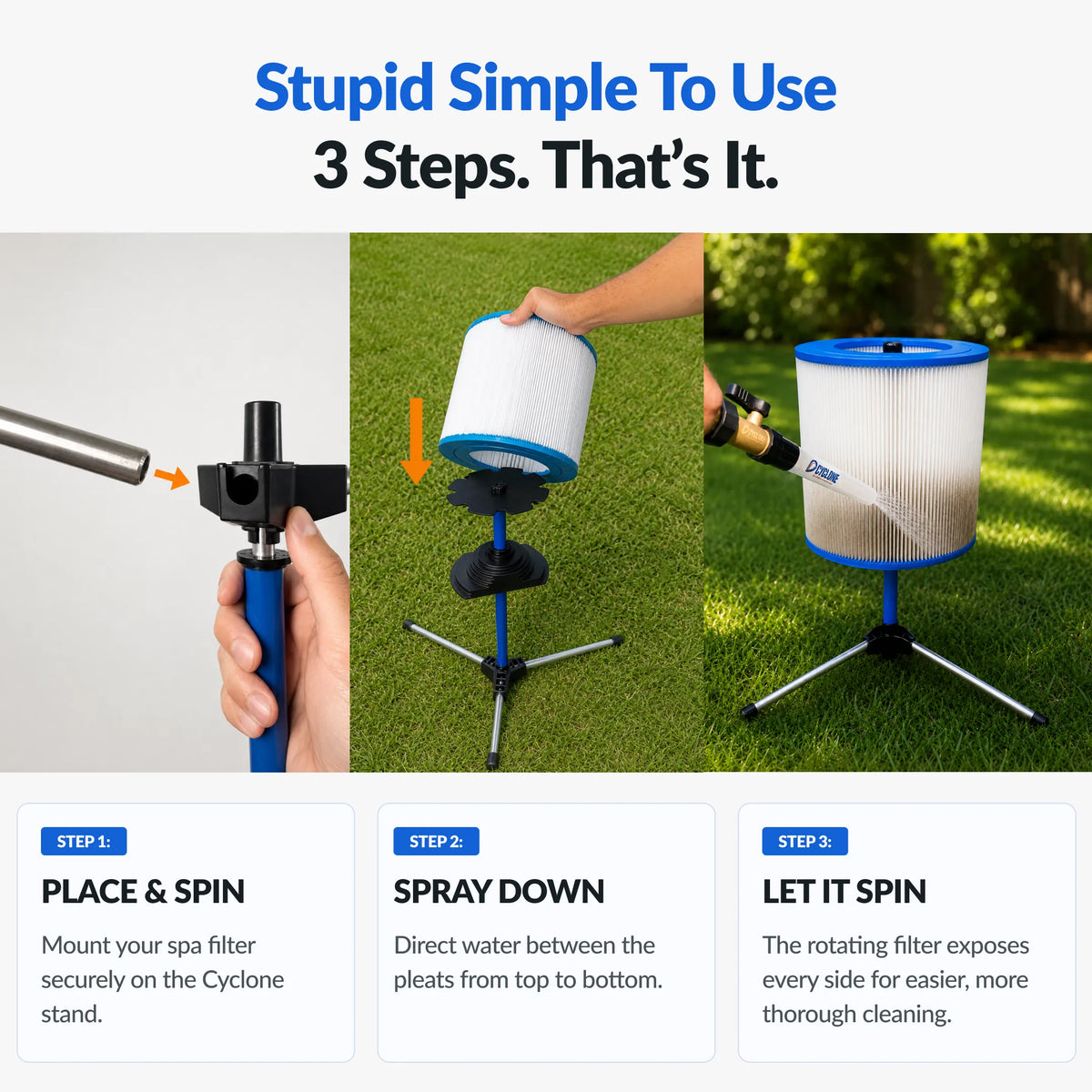 Spa Filter Cleaner
