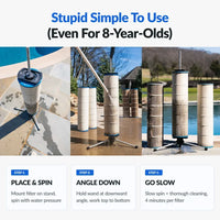 Cyclone Filter Cleaner -Deluxe-