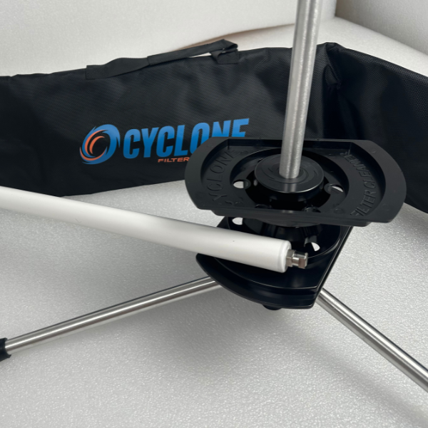 Cyclone Pool Filter Cleaning System